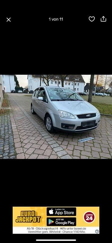 Silber Gebraucht 2004 Ford C-MAX Ambiente Van / Kleinbus | 899 € (Superpreis) - Bild 1/4