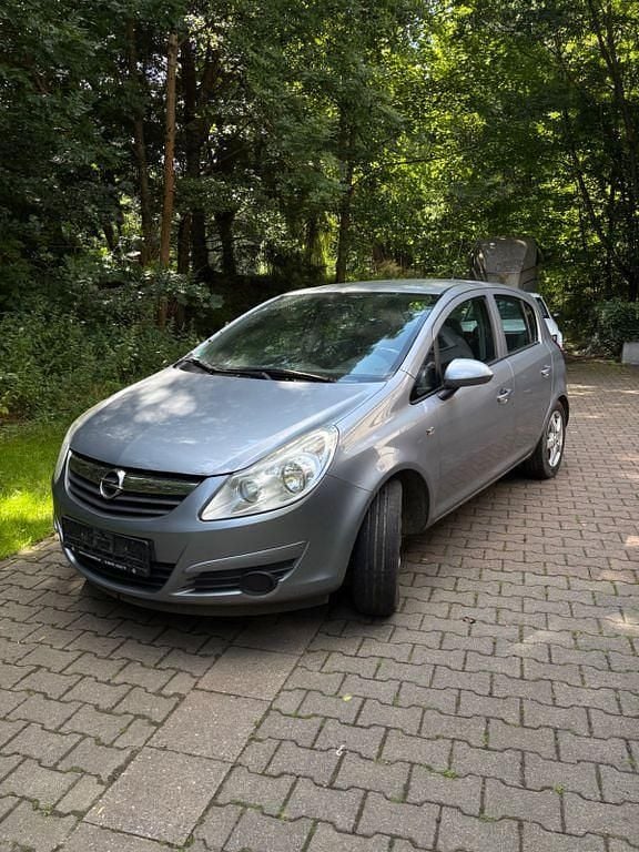 Grau Gebraucht 2009 Opel Corsa Edition Limousine | 1.000 € (Superpreis) - Bild 1/4