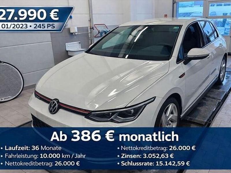 Gebraucht VW Golf VIII GTI 245 PS (180 kW) 2023 Weiß Limousine