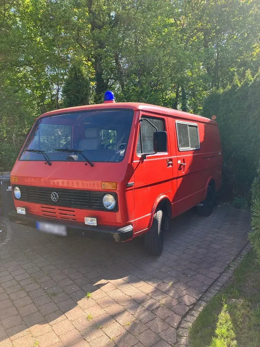 Gebraucht VW LT 75 PS (55 kW) 1985 Rot Van / Kleinbus