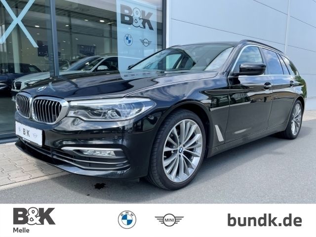 Saphirschwarz metallic Gebraucht 2017 BMW 520 Efficient Dynamics Kombi | 31.650 € (Teuer) - Bild 1/4