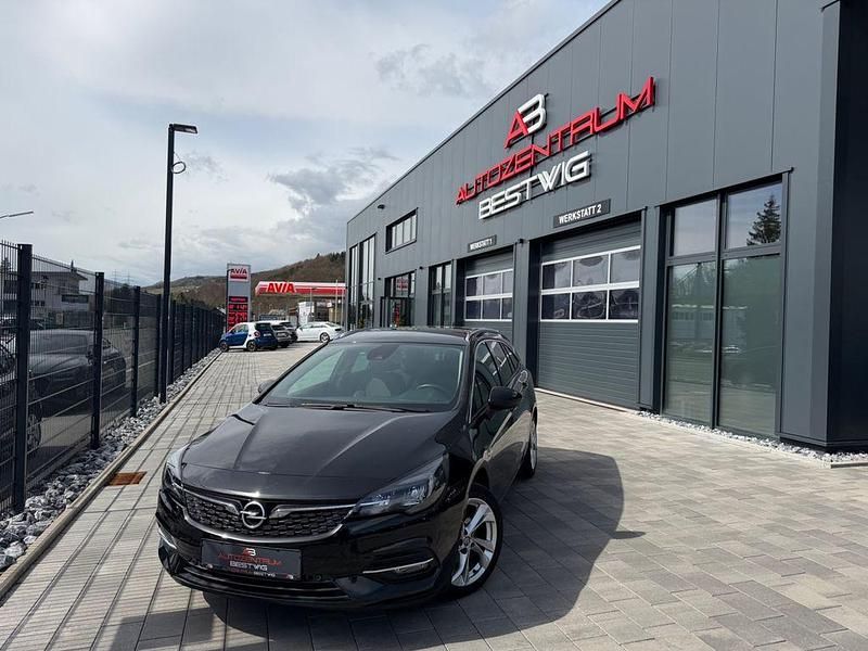 Gebraucht Opel Astra Elegance 131 PS (96 kW) 2021 Schwarz Kombi
