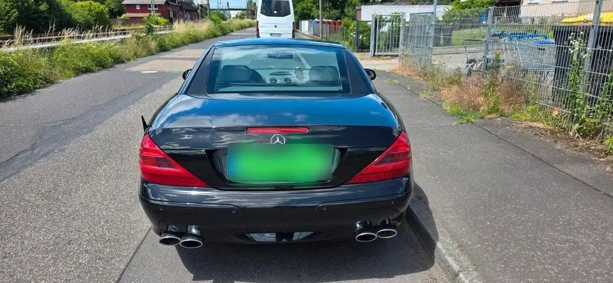 Gebraucht Mercedes SL500 306 PS (225 kW) 2002 Schwarz Cabrio
