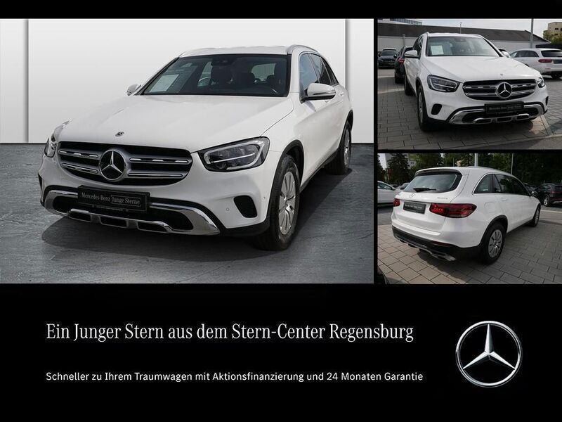 Unilack polarweiß Gebraucht 2022 Mercedes GLC220 SUV | 33.899 € (Superpreis) - Bild 1/4