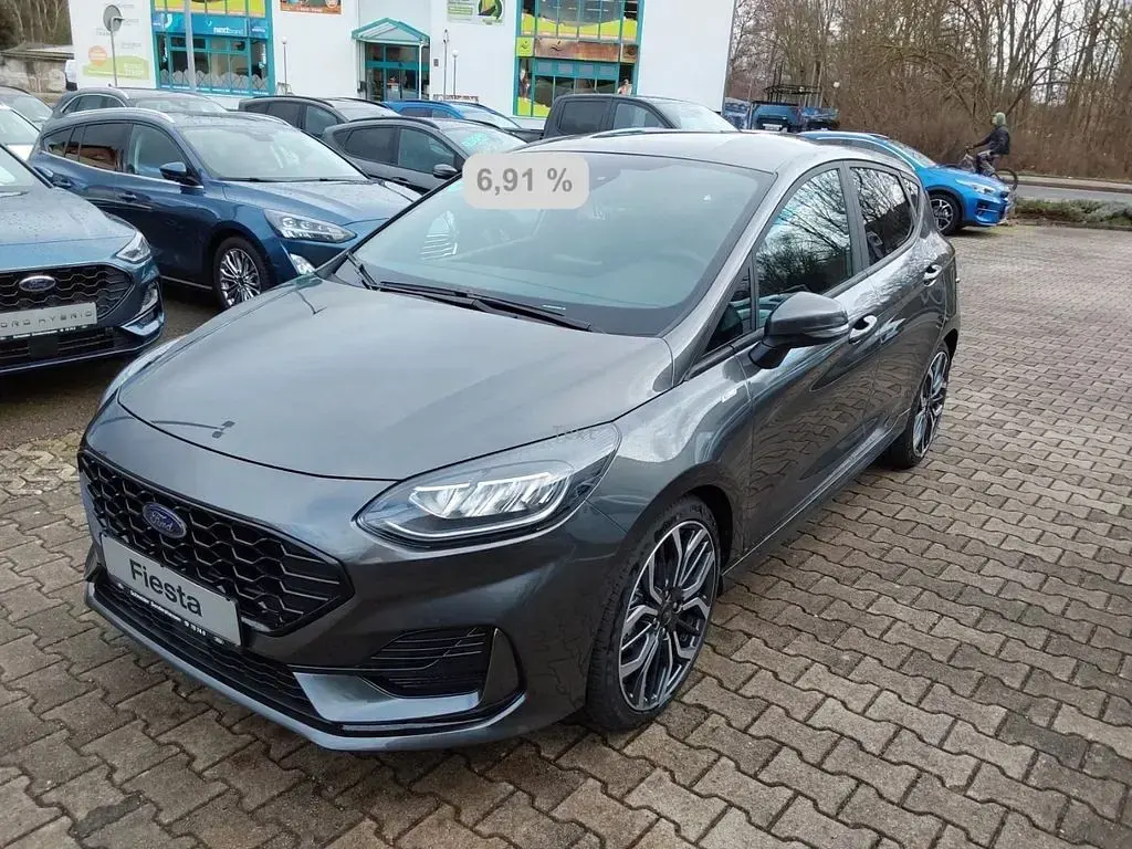 Gebraucht Ford Fiesta ST-Line X 125 PS (91 kW) 2023 Grau Kleinwagen