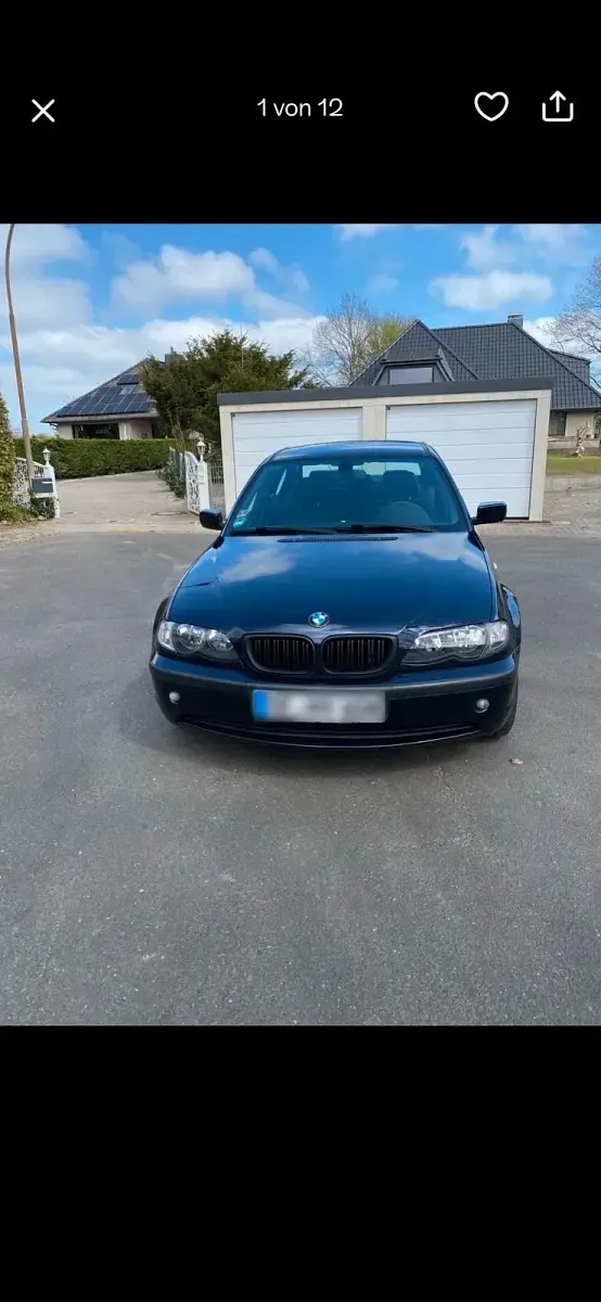 Gebraucht BMW 316 116 PS (85 kW) 2005 Blau Kleinwagen