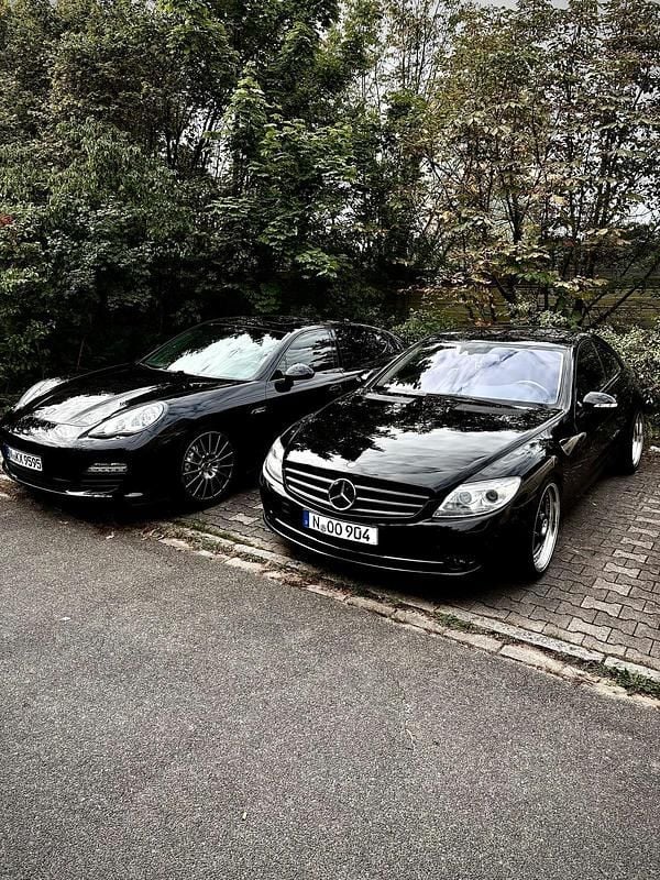 Schwarz Gebraucht 2008 Mercedes CL500 Coupé | 11.500 € (Superpreis) - Bild 1/4