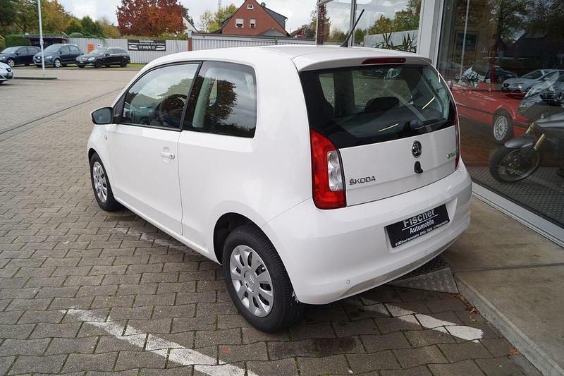 Gebraucht Skoda Citigo Ambition 60 PS (44 kW) 2016 Weiß Kleinwagen