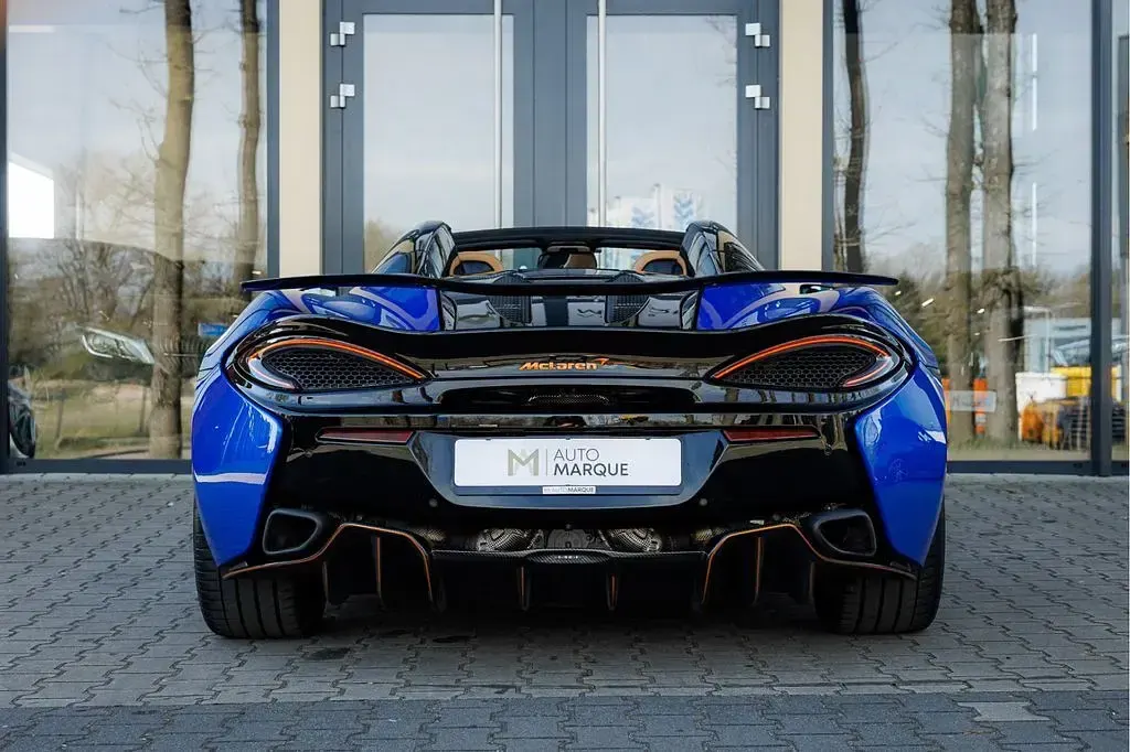 Gebraucht McLaren 570S 570 PS (419 kW) 2018 Blau Cabrio