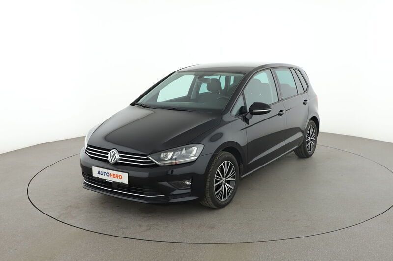 Schwarz Gebraucht 2016 VW Golf Sportsvan Allstar Van / Kleinbus | 13.940 € (Fairer Preis) - Bild 1/4
