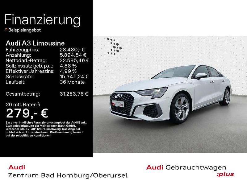 Gebraucht Audi A3 S-Line 150 PS (110 kW) 2023 Ibisweiß Limousine