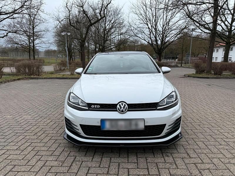 Gebraucht VW Golf VII GTD 184 PS (135 kW) 2016 Weiß Limousine