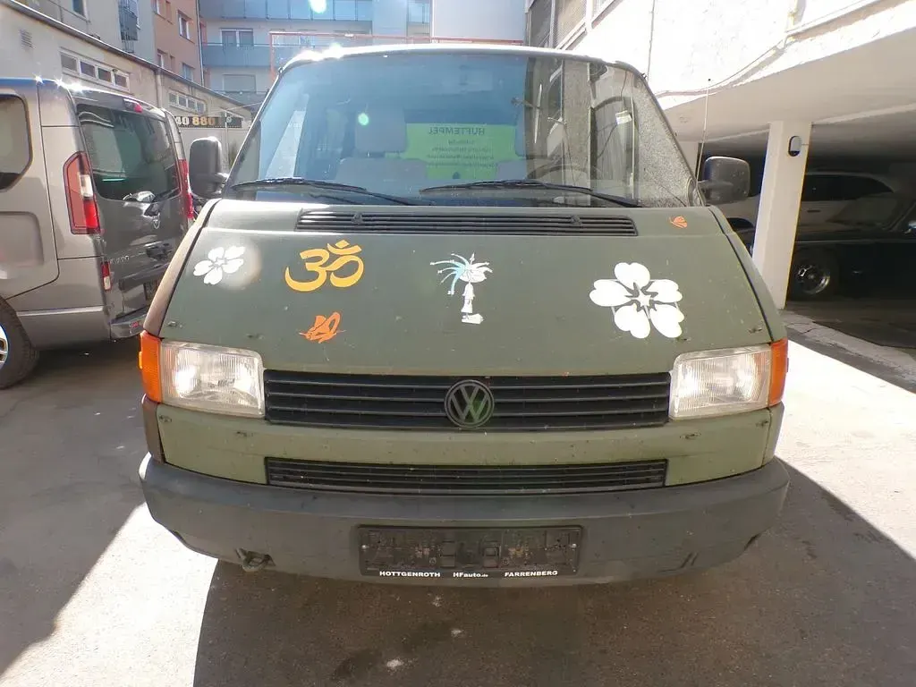 Second-hand VW Transporter 77 CP (56 kW) 1995 Verde Van