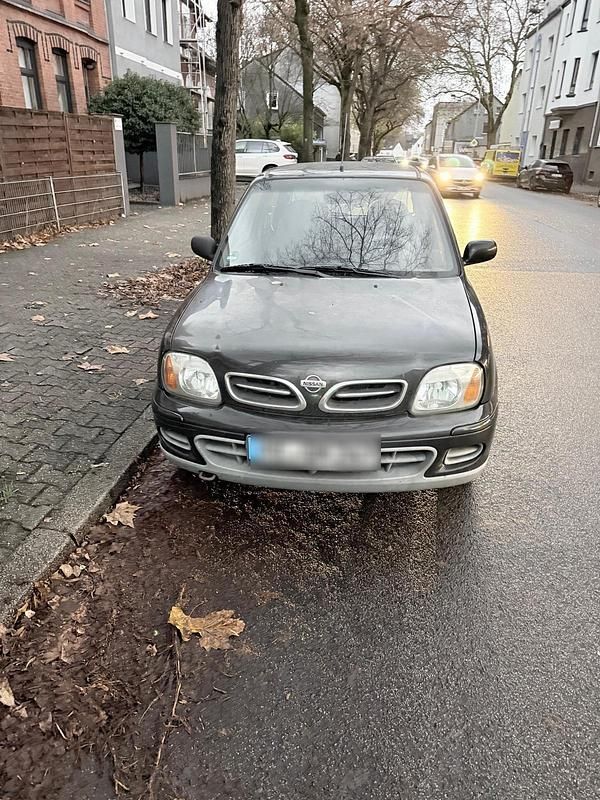 Schwarz Gebraucht 2002 Nissan Micra Kleinwagen | 500 € (Guter Preis) - Bild 1/4