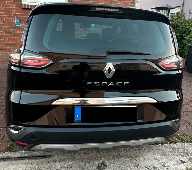 Gebraucht Renault Espace 160 PS (117 kW) 2015 Schwarz Van / Kleinbus