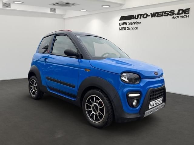 Gebraucht Microcar M.Go 2021 Blau/schwarz (blau) Kleinwagen