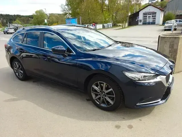 Gebraucht Mazda 6 Exclusive-Line 400 PS (294 kW) 2018 Blau Kombi