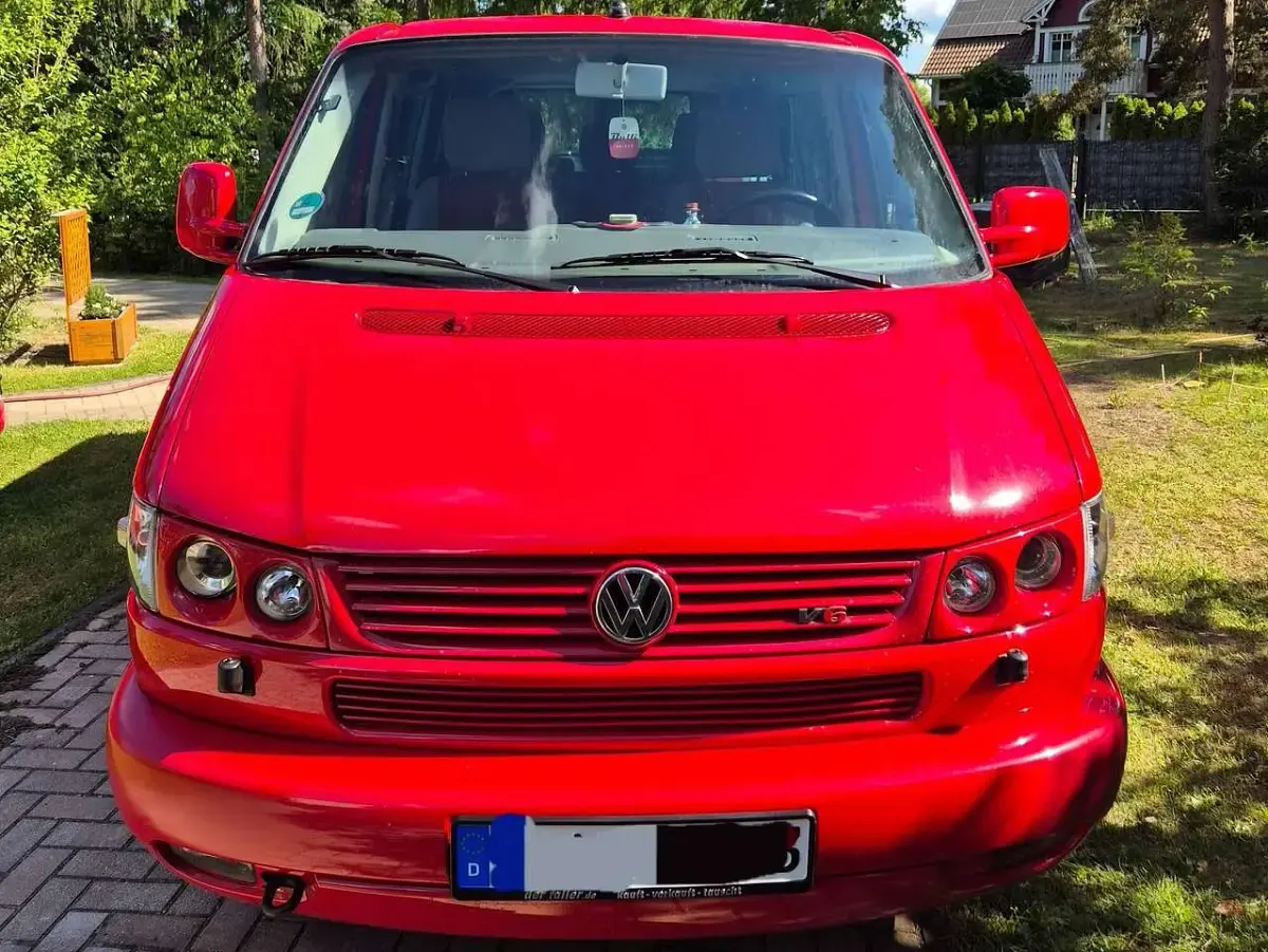 Gebraucht VW T4 204 PS (150 kW) 2002 Rot Van