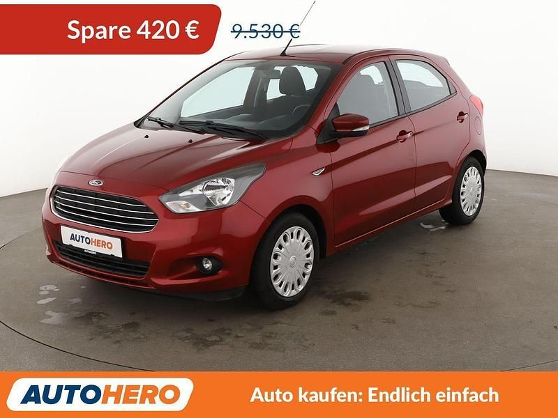 Rot Gebraucht 2017 Ford Ka Plus Cool & Sound Edition Kleinwagen | 9.320 € (Fairer Preis) - Bild 1/3