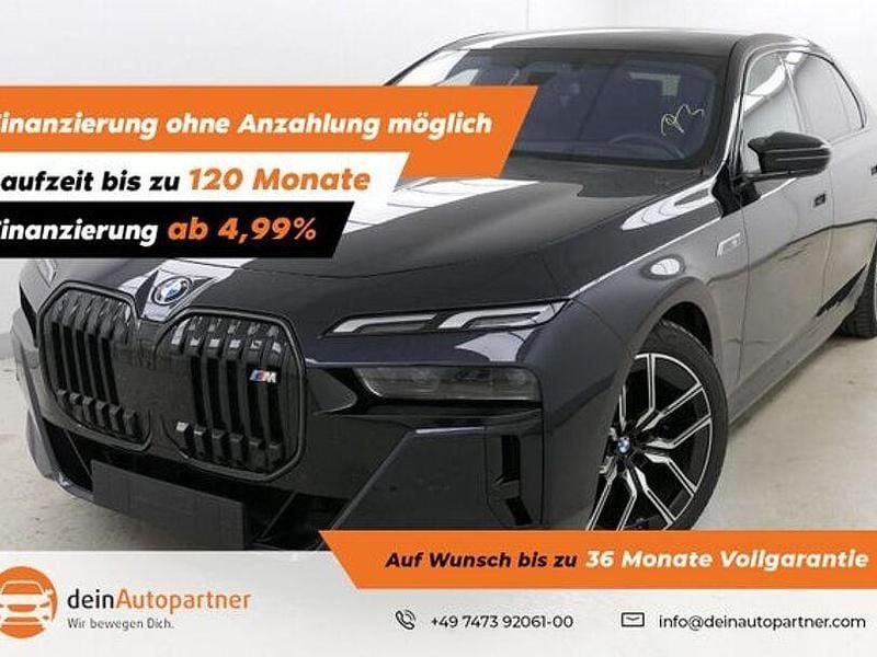 Carbonschwarz Gebraucht 2023 BMW i7 Performance Limousine | 107.900 € - Bild 1/4