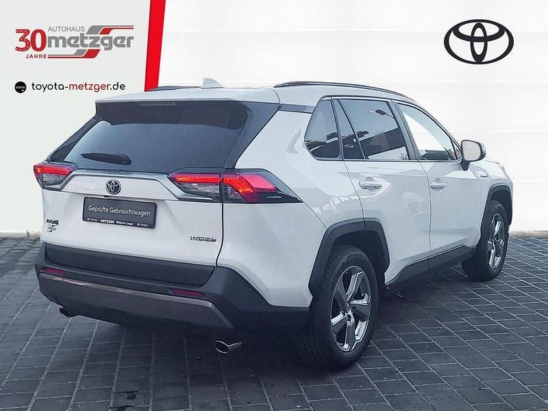 Gebraucht Toyota RAV4 Hybrid Club 218 PS (160 kW) 2019 Weiss SUV