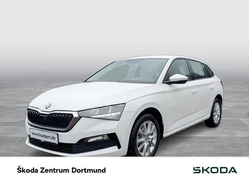 Gebraucht Skoda Scala 110 PS (80 kW) 2021 Weiß Kleinwagen