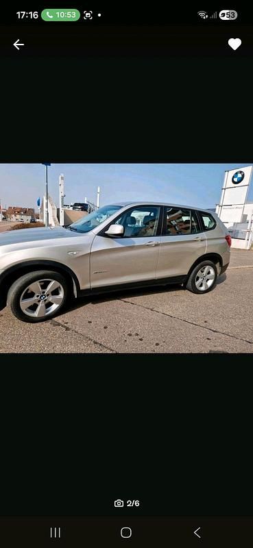 Gebraucht BMW X3 184 PS (135 kW) 2011 Gold SUV