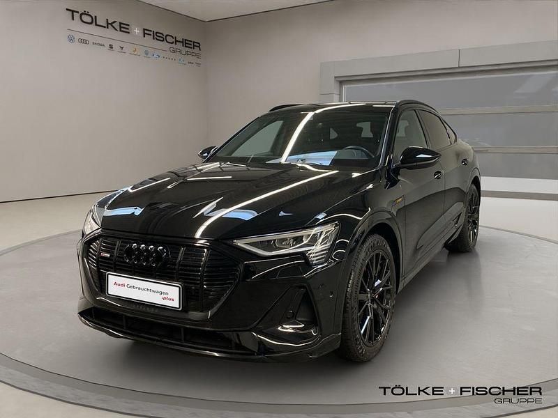 Gebraucht Audi e-tron Sportback S-Line 230 kW (313 PS) 2022 Mythosschwarz metallic SUV
