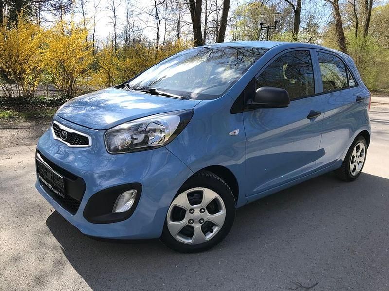 Gebraucht Kia Picanto Vision 69 PS (50 kW) 2011 Blau Kleinwagen