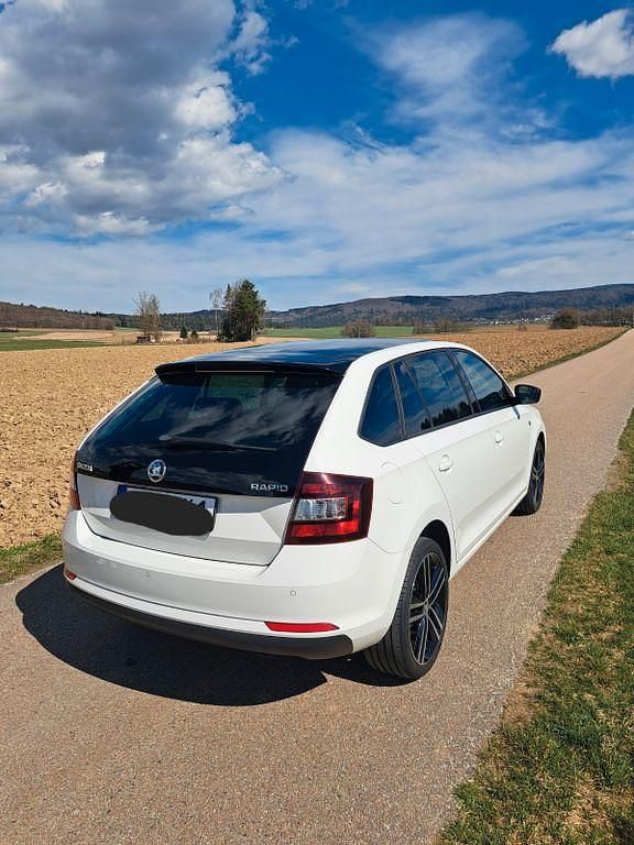 Second-hand Skoda Rapid Active 105 CP (77 kW) 2014 Alb Hatchback