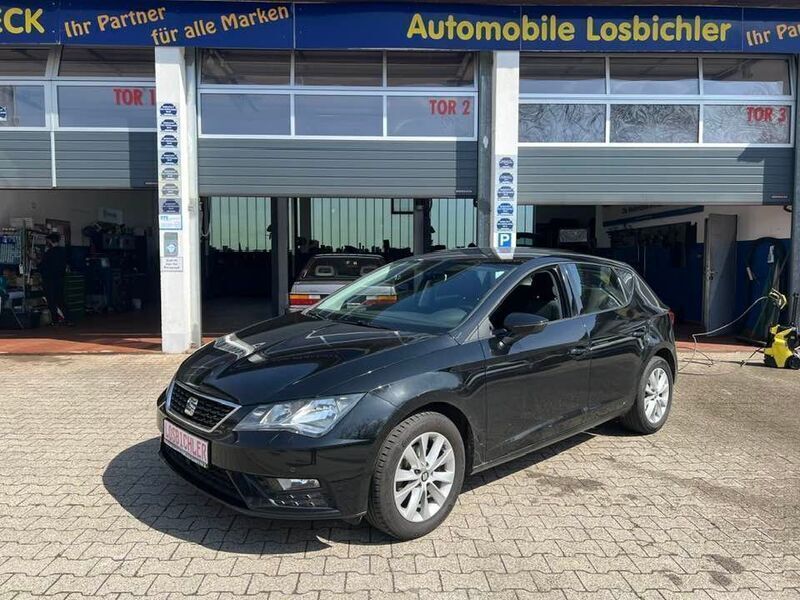 Schwarz Gebraucht 2017 Seat Leon Limousine | 10.950 € (Fairer Preis) - Bild 1/4