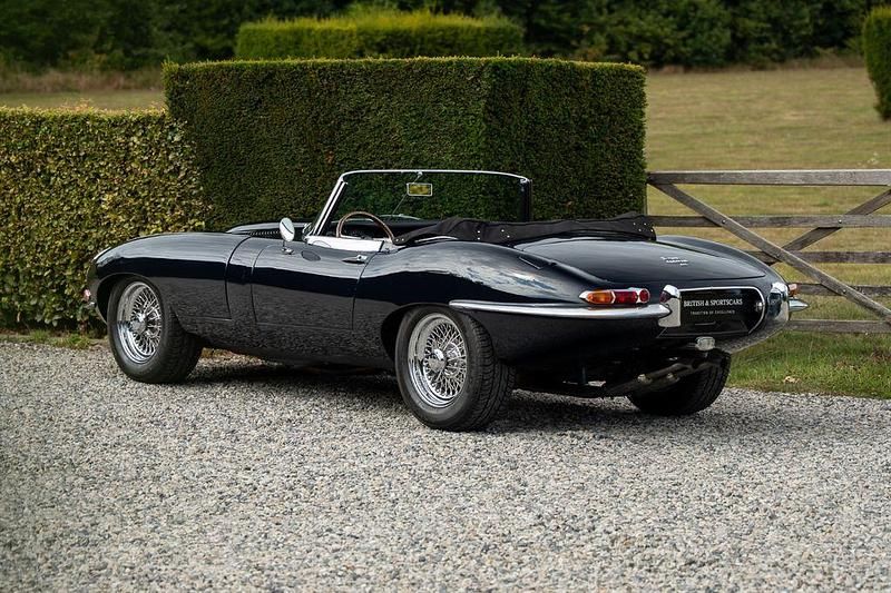 Gebraucht Jaguar E-Type S 265 PS (194 kW) 1965 Blau Cabrio
