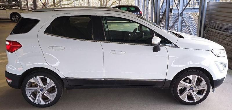 Gebraucht Ford Ecosport Titanium 125 PS (91 kW) 2018 Weiß SUV