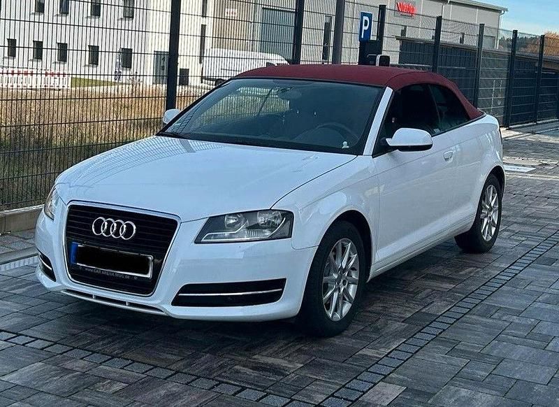 Weiß Gebraucht 2010 Audi A3 Cabriolet Ambition Cabrio | 4.700 € (Guter Preis) - Bild 1/4
