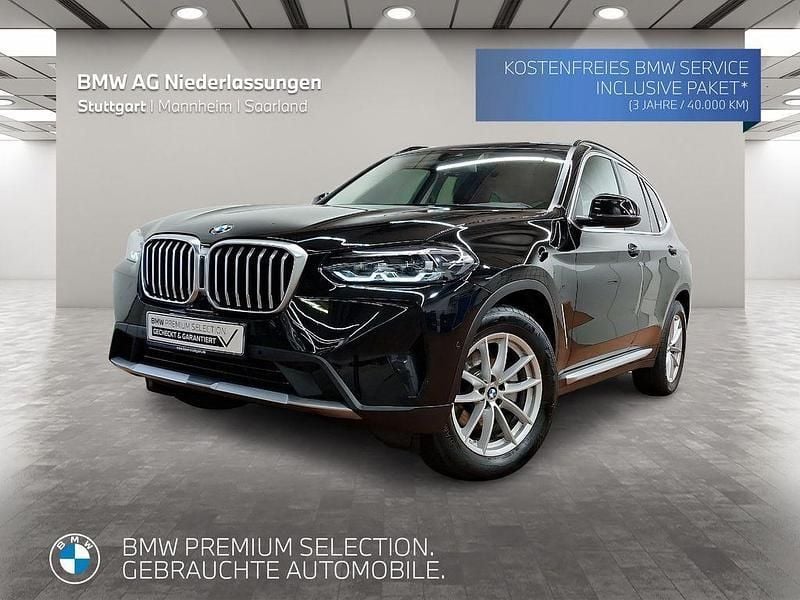 Schwarz Gebraucht 2022 BMW X3 Sport Line SUV | 41.990 € (Guter Preis) - Bild 1/3