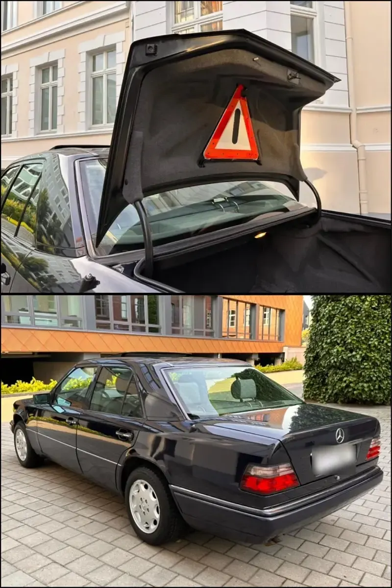 Gebraucht Mercedes E280 193 PS (141 kW) 1994 Blau Limousine