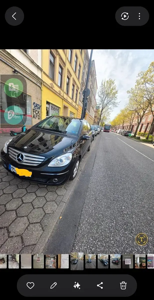 Gebraucht Mercedes B170 2006 Schwarz Van / Kleinbus