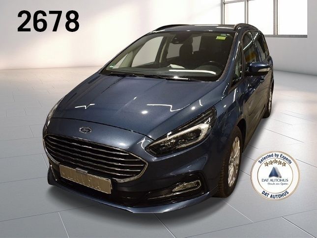 Chromablau metallic Gebraucht 2022 Ford Galaxy Trend Van / Kleinbus | 26.280 € (Superpreis) - Bild 1/4