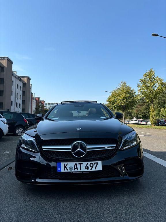 Schwarz Gebraucht 2022 Mercedes C43 AMG AMG Coupé | 45.000 € - Bild 1/4