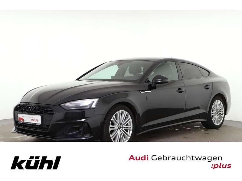 Mythosschwarz metallic Gebraucht 2022 Audi A5 Advanced Coupé | 34.780 € (Etwas zu teuer) - Bild 1/4