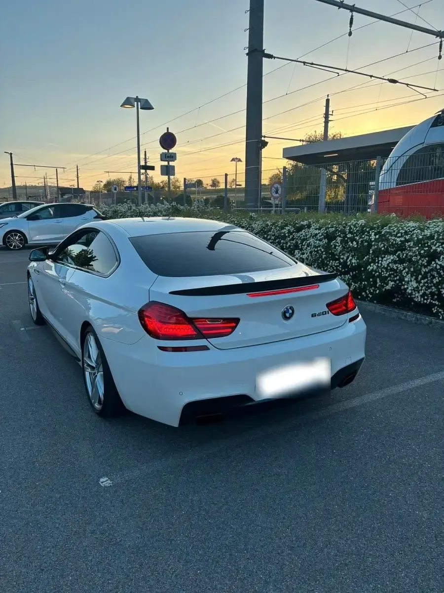Usata BMW 650 449 CV (330 kW) 2014 Bianco Coupé