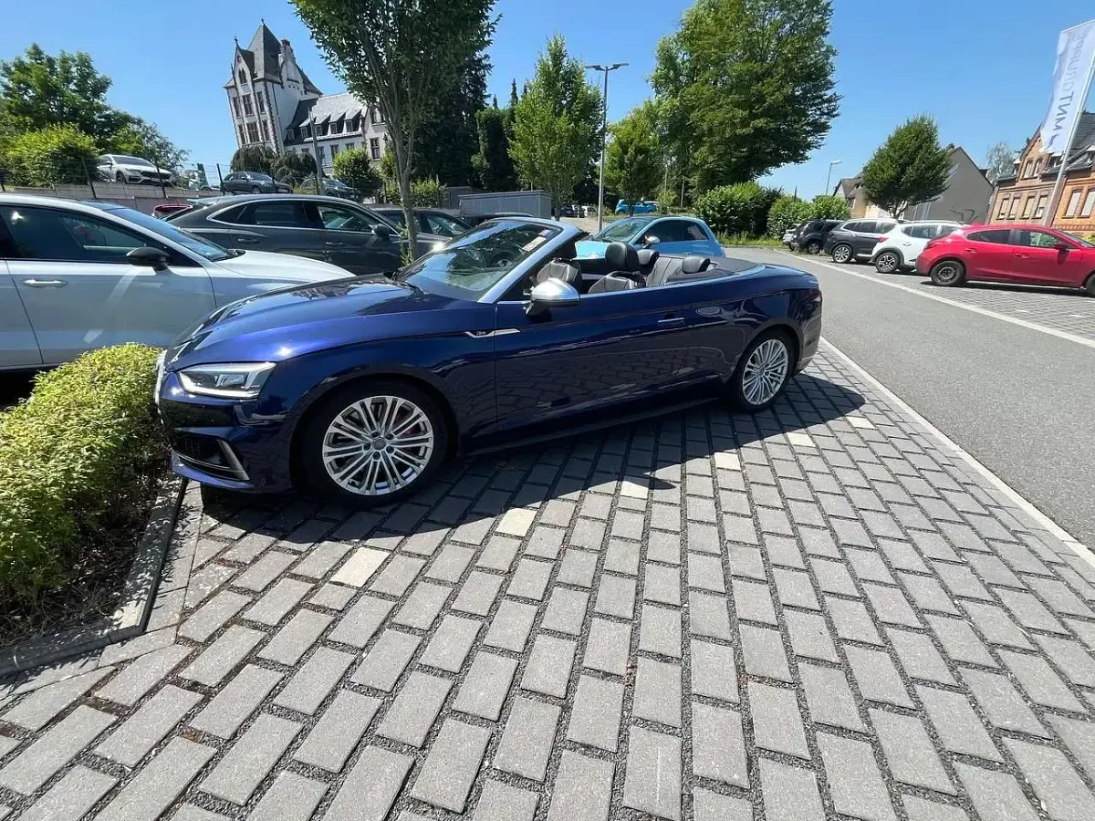 Gebraucht Audi S5 Cabriolet 354 PS (260 kW) 2017 Blau Cabrio