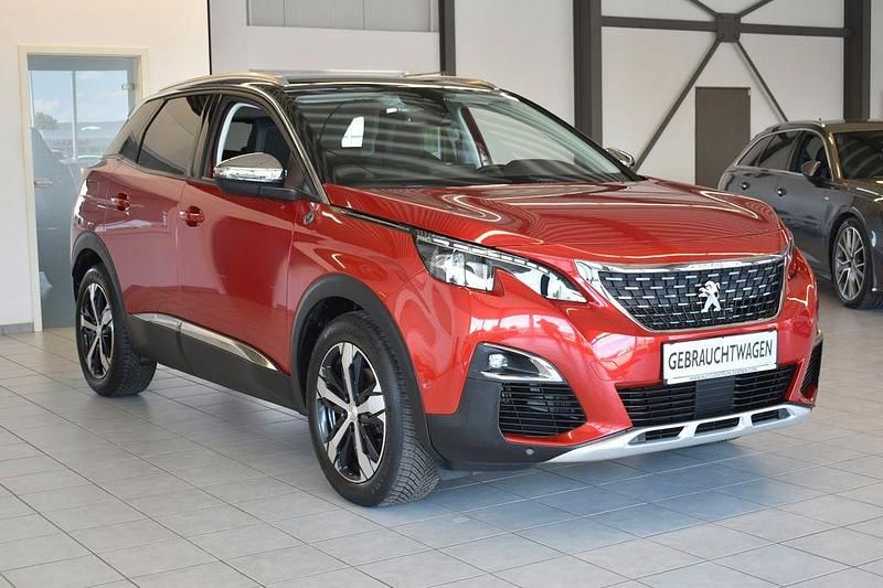 Lackierung ultimaterot/metall Gebraucht 2019 Peugeot 3008 Crossway SUV | 18.999 € (Guter Preis) - Bild 1/4