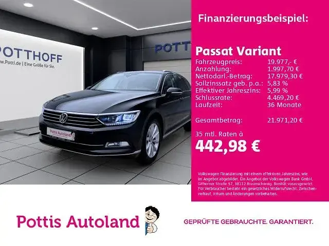 Gebraucht VW Passat Highline 179 PS (131 kW) 2018 Kombi