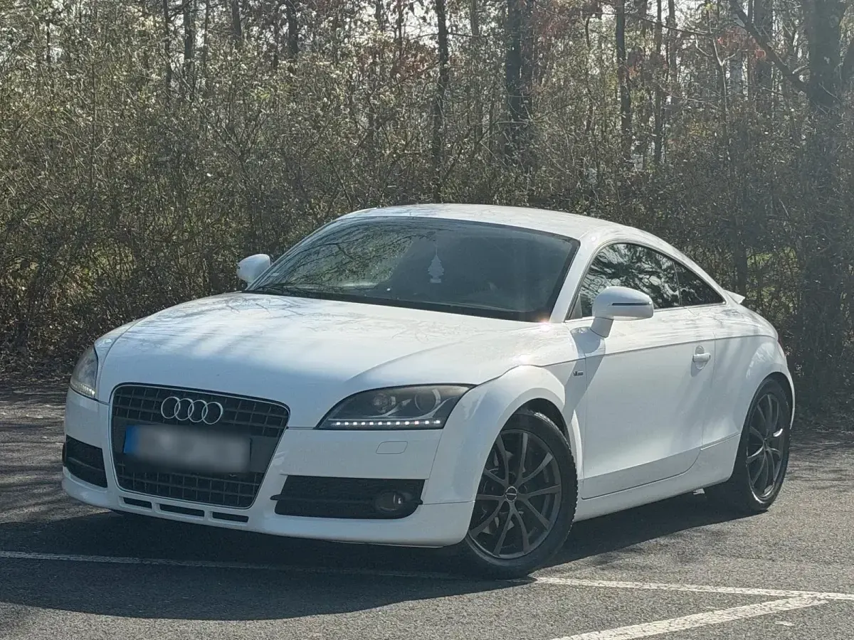 Gebraucht Audi TT S-Line 200 PS (147 kW) 2008 Weiß Coupé