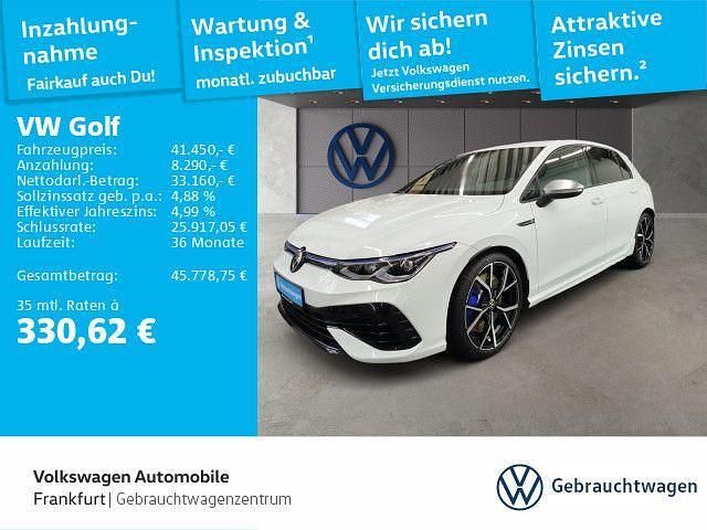 Pure white Gebraucht 2023 VW Golf R Limousine | 41.450 € (Teuer) - Bild 1/4
