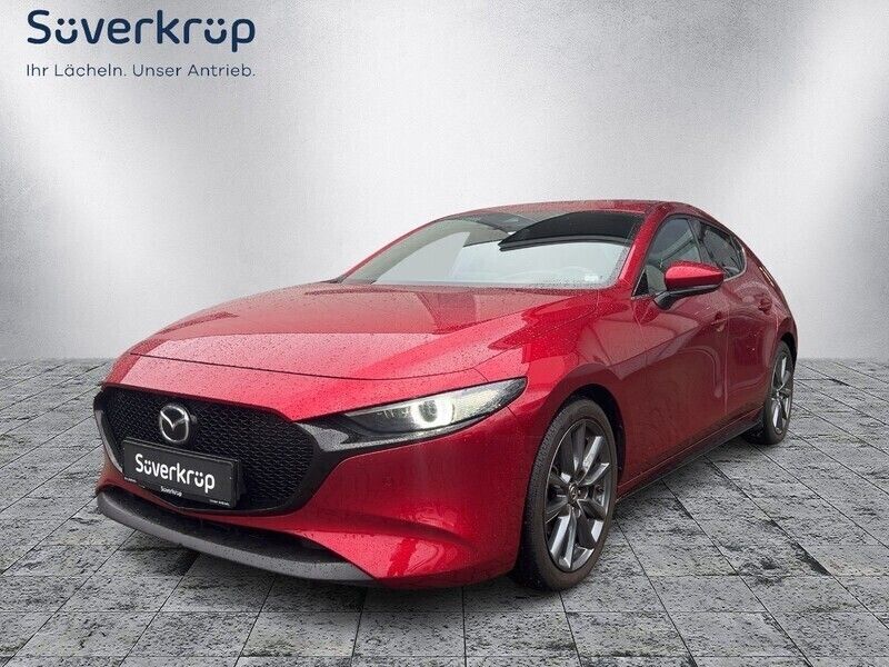 Rot Gebraucht 2020 Mazda 3 Selection Limousine | 21.980 € (Fairer Preis) - Bild 1/4