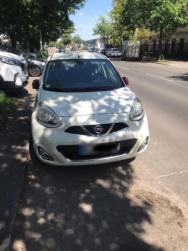 Gebraucht Nissan Micra 80 PS (58 kW) 2016 Weiß Kleinwagen