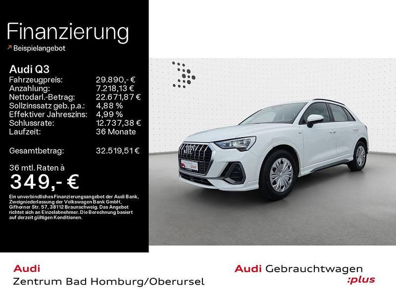 Gebraucht Audi Q3 S-Line 150 PS (110 kW) 2022 Ibisweiß SUV