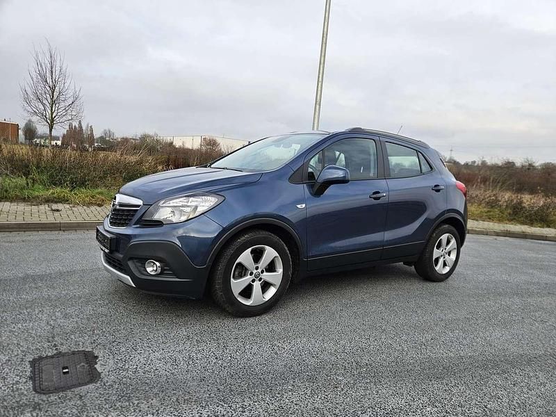Nacht blau met Gebraucht 2015 Opel Mokka Edition SUV | 9.195 € (Fairer Preis) - Bild 1/4